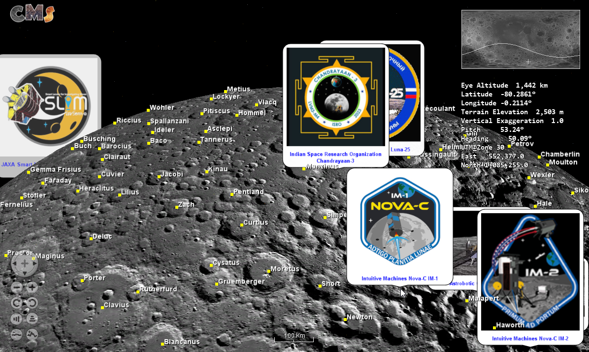 CLPS Mission Patches