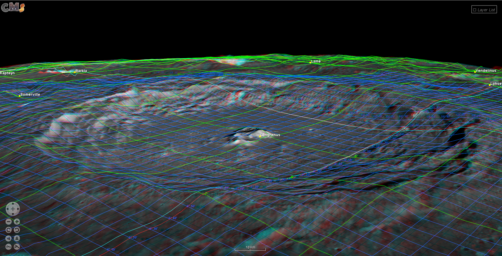 Langrenus Crater